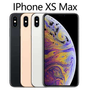 New Apple iPhone XS Max Unlocked 6.5" All Colours 64GB/256GB/512GB Smartphone - Afbeelding 1 van 8