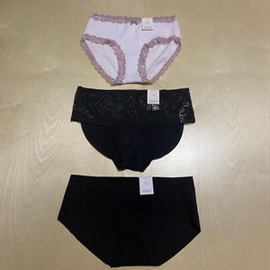 Paquete de 3 bragas micro hipster para mujer Auden talla XS ropa interior - Imagen 1 de 14