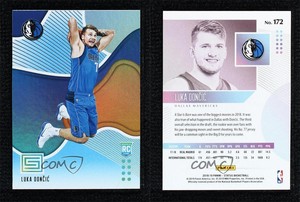 2018-19 Panini Status Rookies 2 Blue Luka Doncic #172 Rookie RC