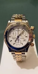 Orologio Philip Watch Sea Horse Chrono Rattrappante -Eta 251.262- Vintage Watch - Foto 1 di 8