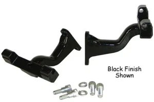 Soportes de piso negros para pasajeros para 93-07 Harley Touring 50789-99B 24138 - Imagen 1 de 1