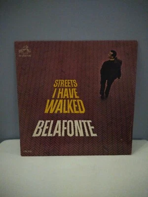 HARRY BELAFONTE STREETS I HAVE WALKED VINYL LP ALBUM (Never been played) - Image 1 of 4