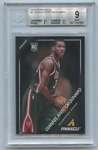 2013-2014 Panini Pinnacle #5 Giannis Antetokounmpo Rookie Card BGS 9 MINT!! - Picture 1 of 2