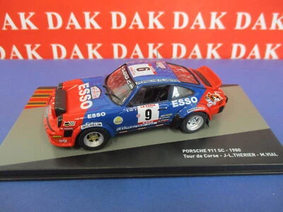 Die cast 1/43 Modellino Auto Porsche 911 SC Rally Tour de Corse 1980 JL. Therier - Immagine 1 di 4