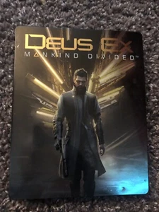 Deus Ex: Mankind Divided mit Steelbook & Beilagen (XBOX ONE, 2016) - Bild 1 von 3