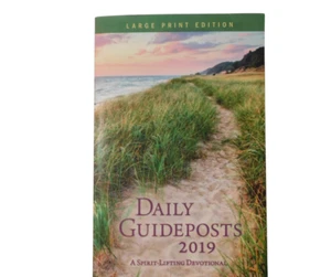 Daily Guideposts 2019 Large Print Edition "A Spirit-Lifting Devotional" - Picture 1 of 4