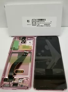 Telaio digitalizzatore touch screen LCD rosa viola Samsung Galaxy S20 G980 OEM NUOVO S20 - Foto 1 di 6
