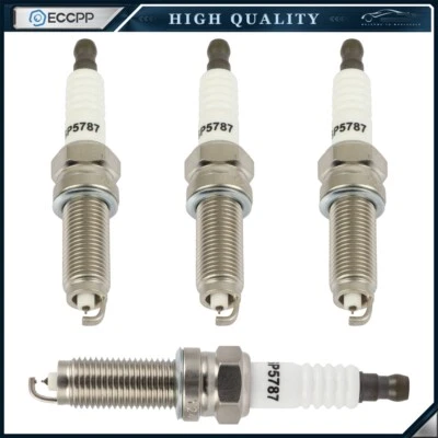 4 bujías de iridio para Honda Accord 2008-2012 Honda Civic 2012-2015 2,4 L Foto 1 de 4