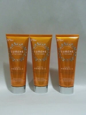 LUMENE NORDIC -C Glow Reveal PEELING Masks 2.5fl Oz  NEW &SEALED ( LOT OF 3 ) - Image 1 of 4