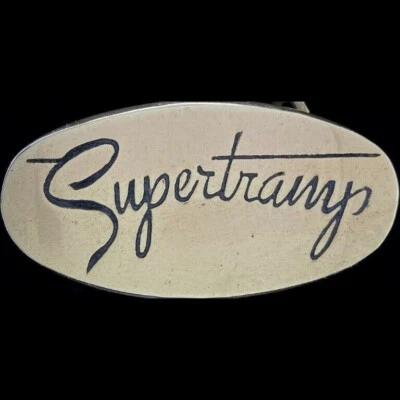 黄铜超级斜坡乐队音乐纪念品摇滚嬉皮士 20 世纪 70 年代复古皮带扣 — 第 1/2 张图片