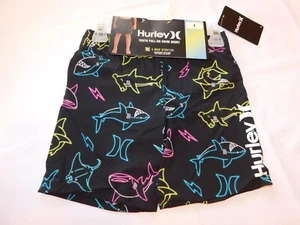 Hurley Boy's Youth boardshorts surf Size 4 swim shorts trunks 985873-023 NWT - Picture 1 of 4