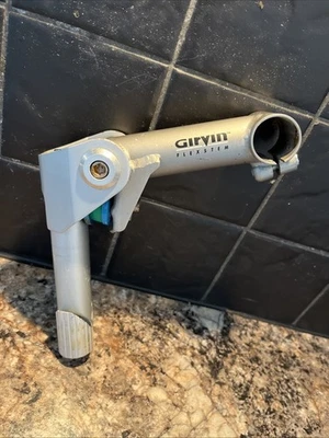 Retro Girvin Flexstem 1 1/8” Quill MTB Stem 130mm Reach 25.4mm Bar Clamp - Image 1 of 4