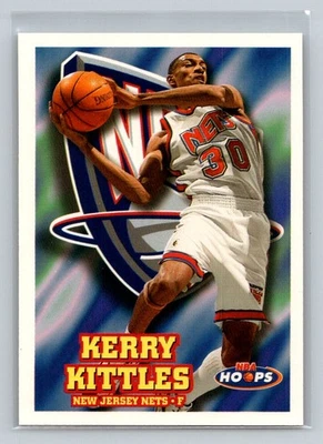 1997-98 Hoops #99 Kerry Kittles New Jersey Nets Basketball Card - Image 1 of 2