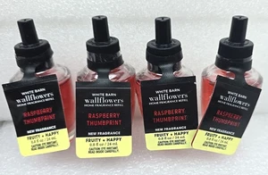Bath & Body Works Wallflower Raspberry Thumbprint Shortbread Cookie set of 4 New - Picture 1 of 2