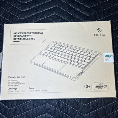 FINTIE Made For Kids Bluetooth Keyboard for 10 Fire Kids Pro - Image 1 of 4