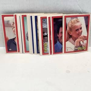 Dallas 1981 TV-Show TEILSET/LOT VON 31 NICHT SPORTKARTEN Larry Hagman - Bild 1 von 10