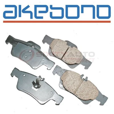 Akebono EURO Rear Disc Brake Pad Set for 2013-2016 Mercedes-Benz E400 - sl Foto 1 de 4