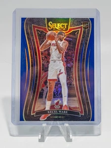 Mezzanine de baloncesto Panini Select 2024-25 azul Prizm Kel'El Ware RC 372 - Imagen 1 de 2