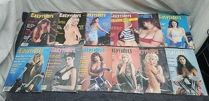 Lot of 12 Vintage EASYRIDERS Magazines Motorcycles 1983  David Mann - Bild 1 von 10