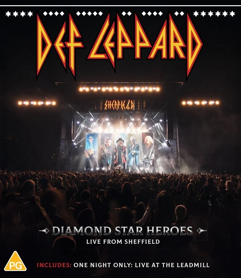 Def Leppard - Diamond Star Heroes Live (UHD) [Blu-ray] Sent Sameday* - Image 1 of 1