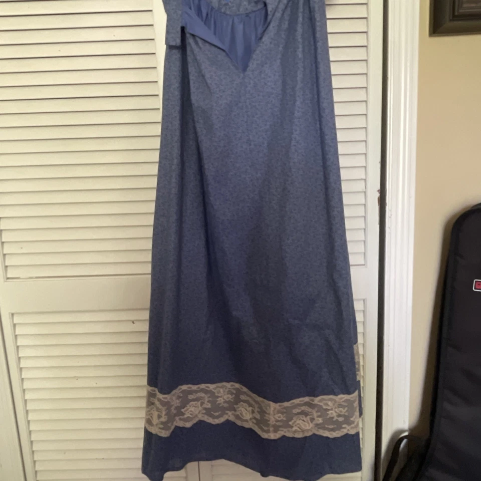 Handmade Colonial Dress 3-Piece Women Pioneer Costume Modest Prairie Small - Image 1 of 4