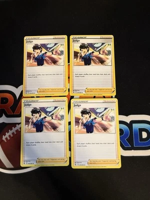 Judge 235/264 - Fusion Strike - Pokemon Trainer Card Supporter Set- Playset x4 - Image 1 of 2
