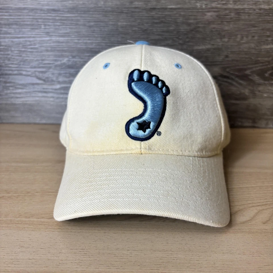 North Carolina Tar Heels Hat Cap Fitted Mens 7 5/8 Blue White NCAA Basketball - Image 1 of 4