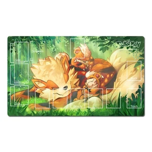 Alfombrilla de juego de mesa Pokemon Arcanine TCG CCG alfombrilla de ratón para jugar alfombrilla de juego de cartas coleccionables  - Imagen 1 de 4
