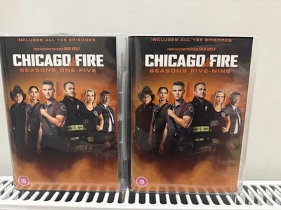 Chicago Fire - Seasons One-Nine / 1-9 - 52 Disc DVD Box Set Tv UK region 2 - Image 1 of 2