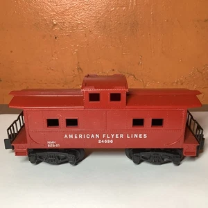 American Flyer 24636 Vintage S American Flyer Lines Caboose Rojo - Imagen 1 de 6