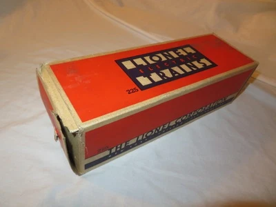 Vintage Lionel EMPTY Box No. 225 Locomotive O Gauge  w/Cardboard Insert - Image 1 of 4