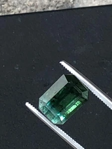 3.70ct Amazing Natural green Bi Col Tourmaline Loose Gemstone  From Afghanistan - Picture 1 of 5
