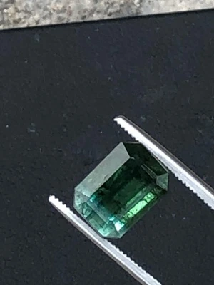  3.70ct Amazing Natural green Bi Col Tourmaline Loose Gemstone  From Afghanistan - Image 1 of 4
