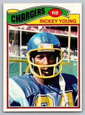 1977 Topps #384 Rickey Young San Diego Chargers - Image 1 of 2