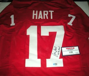 JIM HART ST.LOUIS CARDINALS,SOUTHERN ILLINOIS TRISTAR/COA SIGNED JERSEY - Picture 1 of 2