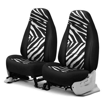 For Mini Cooper Countryman 17-23 Seat Cover Neosupreme 1st Row Black & Zebra Foto 1 de 4