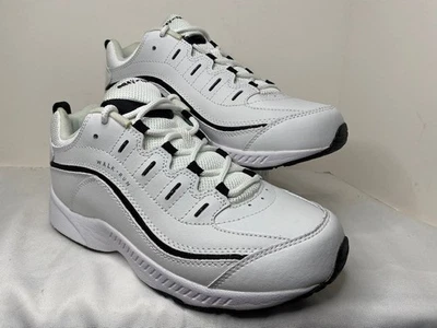 Женские туфли Easy Spirit Romy белая кожа для ходьбы спортивные комфортные размер 9,5 Вт - Изображение 1 из 4