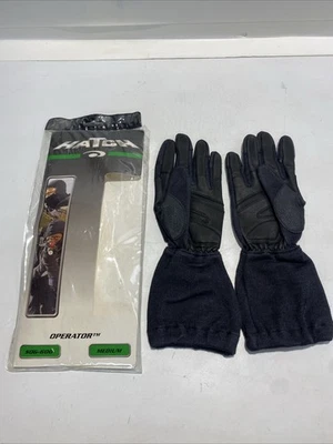 Guante táctico de operador Hatch SOG-600 FR con Nomex y piel de cabra BK talla mediana Foto 1 de 4