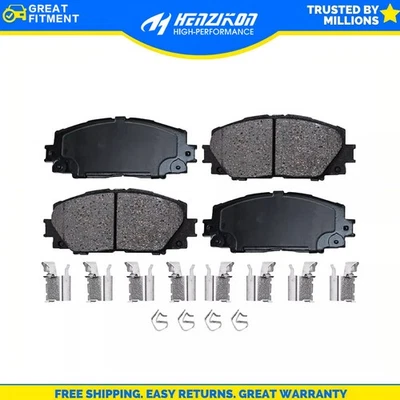 Pastillas de freno delanteras de cerámica para Lexus CT200h Toyota Corolla Prius C Yaris Scion iQ Foto 1 de 4