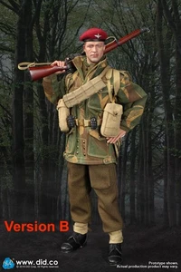 DID 1/6 12" SEGUNDA GUERRA MUNDIAL 1ª División Aerotransportada Británica Red Devils Sargento Charlie Ver.B - Imagen 1 de 4
