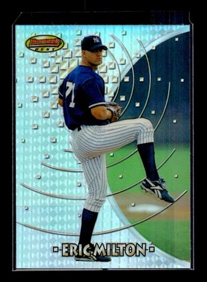 Eric Milton 1997 Bowman's Best #198 Refractors Rookie - Image 1 of 2