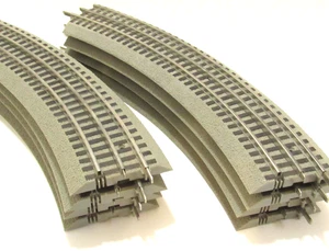 Lionel FasTrack O-36 Full Curve O Gauge Curved Track Section Lot Of 8 - Picture 1 of 8