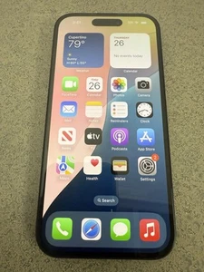 Apple iPhone 15 MTLY3LL/A 128GB (T-Mobile) Smartphone IMEI Bad For Parts BH 100% - Afbeelding 1 van 8