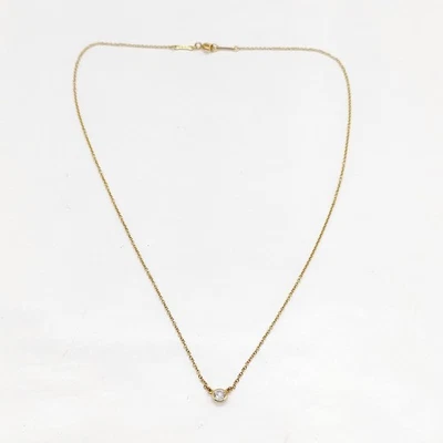 KEIN TARIFF Tiffany und Co. Halskette Meterware Peretti natürlicher Diamant... - Bild 1 von 4