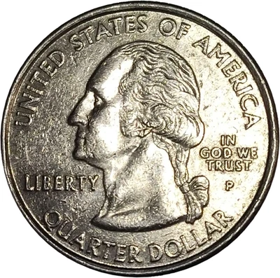 2000-P US Quarter Coin 25 cents Dome of the Maryland State - Image 1 of 2