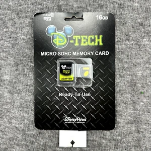 Disney Tech 16 GB Micro SDHC Flash Memory Card Parks Florida - Picture 1 of 4