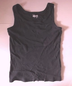 Women's Basic Editions Tank Top Sleeveless Tshirt Cotton Classic Fit Blue S, Use - Picture 1 of 2