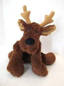 Hallmark Comet Reindeer Sparkly Plush Stuffed Animal Toy Floppy 14" Christmas