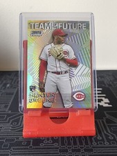2022 Topps Stadium Club Hunter Greene Team Of The Future Cincinnati Reds TOF-20