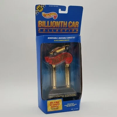 Hot Wheels Billionth Car Collection #9254 -- ‘63 Split-window Corvette NIB - Image 1 of 4